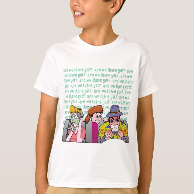 Camiseta Já estamos lá? (Frente)