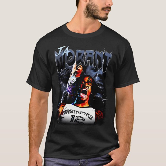 Camiseta Ja Morant Basball Vintage (Frente)