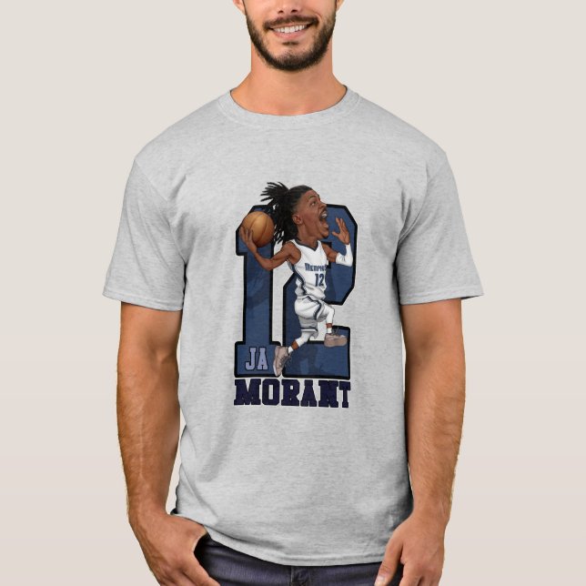 Camiseta Ja Morant Caricature (Frente)