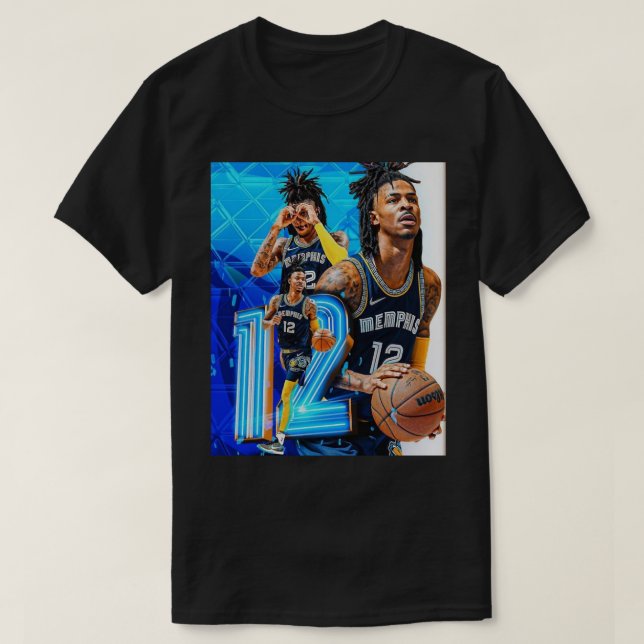 Camiseta Ja Morant Dunk Poster (Frente do Design)