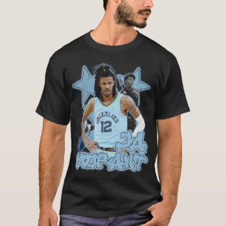 Camiseta Ja Morant | Teto de Bootleg de Basquete