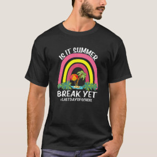 Camiseta Já São Férias De Verão Professor Fim De Ano Gradua