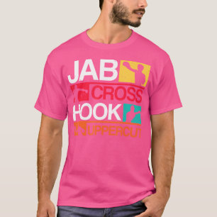 Camiseta Jab Cross Hook Uppercut Boxer - Boxing