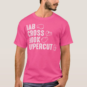 Camiseta Jab Cross Hook Uppercut Boxer Luvas Boxer