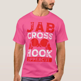 Camiseta Jab Cross Hook Uppercut Mma Kickboxer Kickboxer