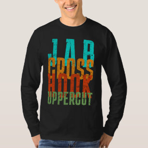 Camiseta Jab Cruz Gancho Uppercut Boxe 1