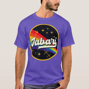 Camiseta Jabari Rainbow No Space Vintage Style