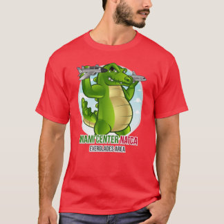 Camiseta Jacaré - o nível o mais ocupado 11 no mundo!