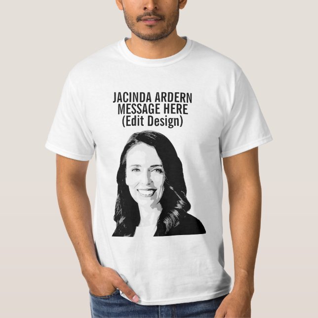 CAMISETA JACINDA ARDERN PERSONALIZADO (Frente)