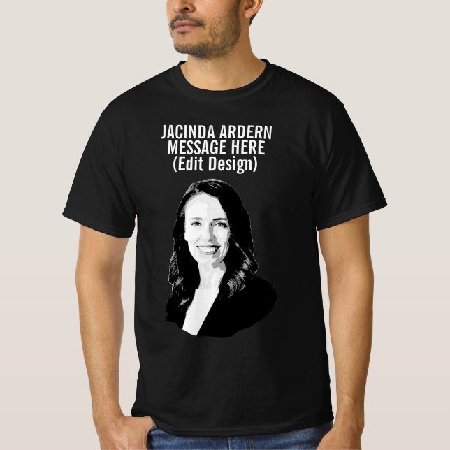 CAMISETA JACINDA ARDERN PERSONALIZADO (Frente)
