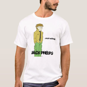 Camiseta Jack cartoonized, Jack Phelps, mim joga com fogo