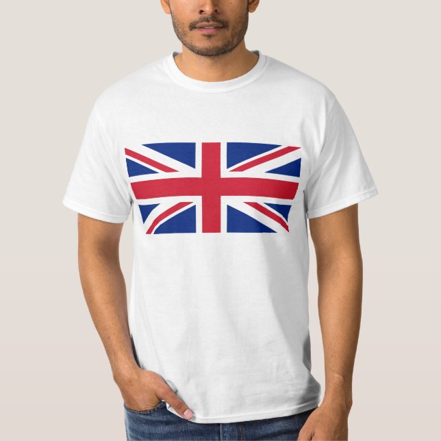 Camiseta Jack da União: Bandeira do Reino Unido (Frente)