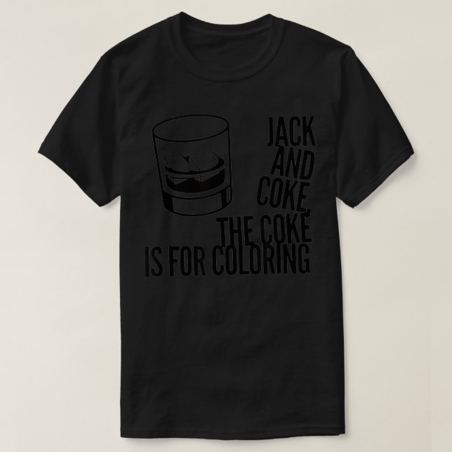 Camiseta Jack e Coca (Frente do Design)