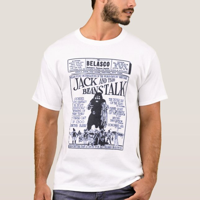 Camiseta Jack e o t-shirt 1917 do anúncio do filme do (Frente)