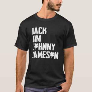Camiseta Jack Jim Johnny e Jameson Rua dos Pais.