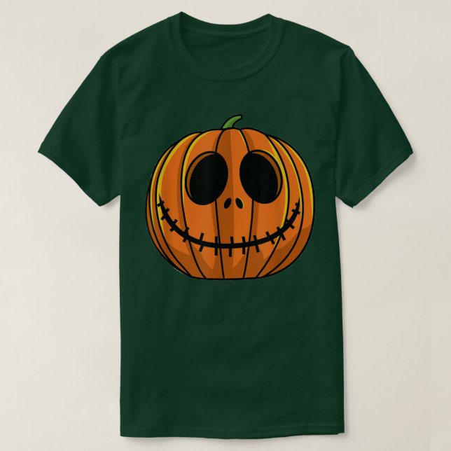 Camiseta Jack O Lantern Clean Fun Halloween Pumpkin Party C (Frente do Design)