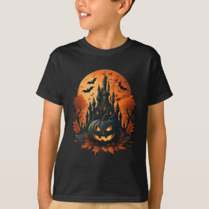 Camiseta Jack O' Lantern Face Halloween Pumpkin Spooky