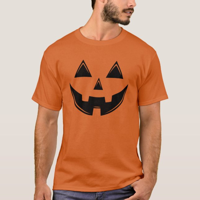 Camiseta Jack o Lantern Halloween Pumpkin T-Shirt (Frente)