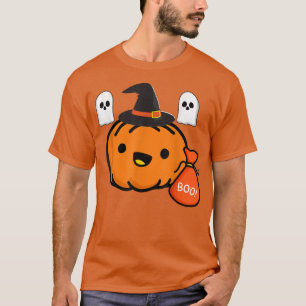 Camiseta Jack O Lantern Halloween Trick ou Treine Bag Fun P