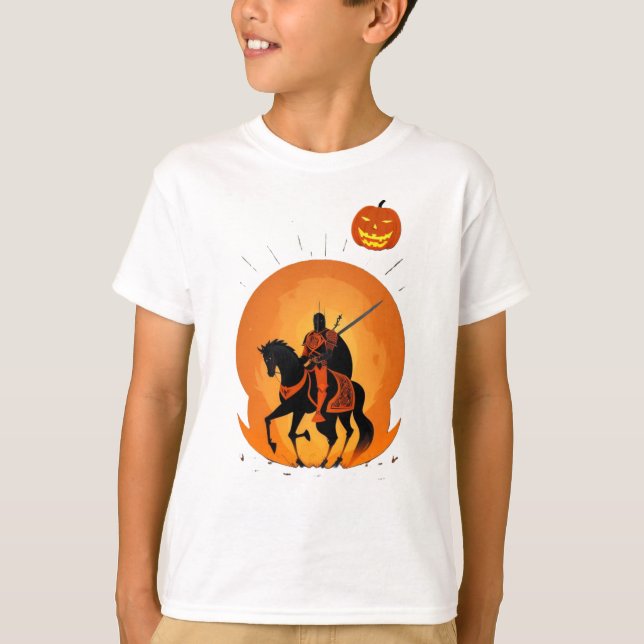 Camiseta Jack O Lantern Knight (Frente)