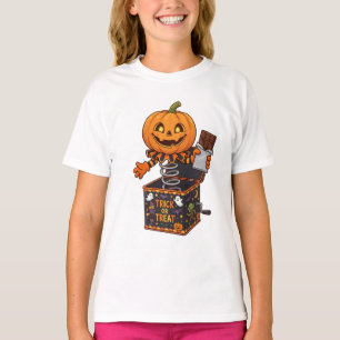 Camiseta Jack o Lantern na Caixa   Halloween