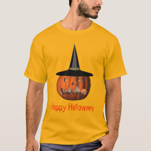 Camiseta Jack O Lantern Pumpkin Witat Halloween