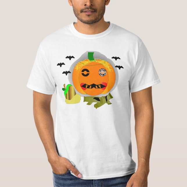 Camiseta Jack-O-Lanterna (Frente)