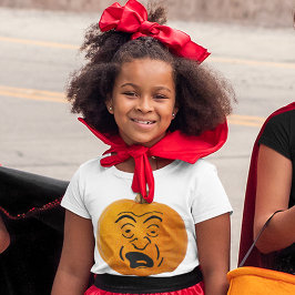 Camiseta Jack o' Lanterna Assustada Rosto Halloween Pumpkin