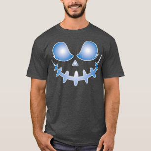 Camiseta Jack O Lanterna assustadora cara de abóbora esculp