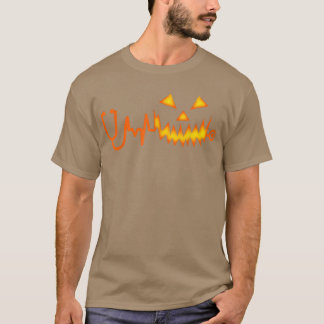 Camiseta Jack O' Lanterna Face Halloween Pumpkin Stethoscop