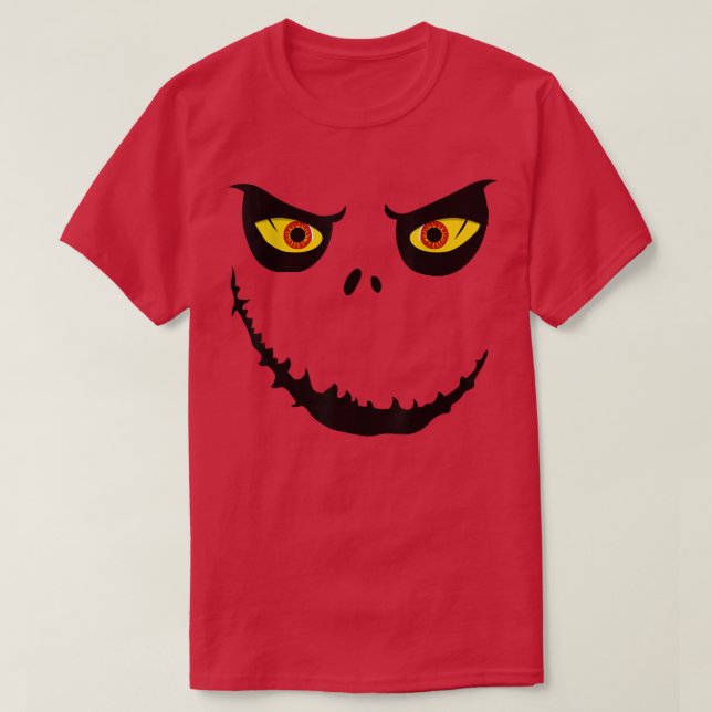 Camiseta Jack O Lanterna Halloween Eyelashes Costume Pumpki (Frente do Design)