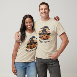 Camiseta Jack-o-Lanterna no Dia das Bruxas
