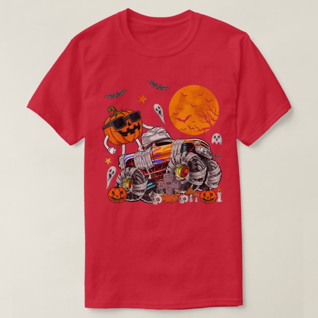 Camiseta Jack O Lanterna Pumpkin Halloween Monster Cos (Frente do Design)