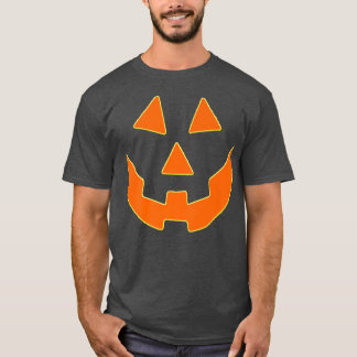 Camiseta Jack O' Lanterna Rosto Gigante Abóbora de Hallowee