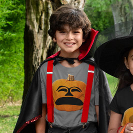 Camiseta Jack o' Lanterna Rosto Infeliz, Abóbora do Dia das