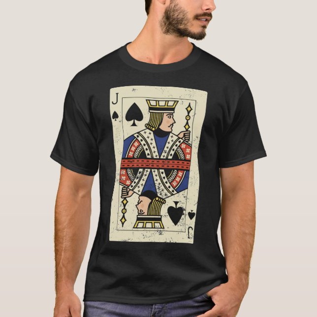 Camiseta Jack of All Trades Jack of Spades for custom  pira (Frente)