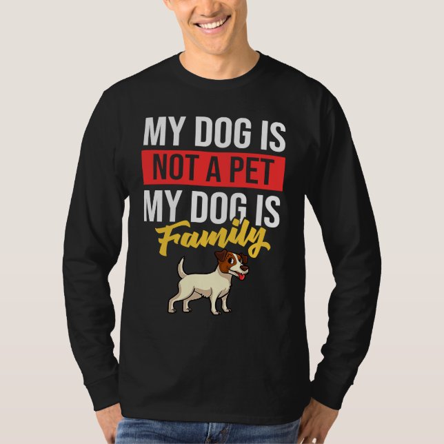 Camiseta Jack Parson Russell Terrier Dog Puppies Owner Love (Frente)