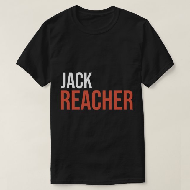 Camiseta jack reacher - Jack Reacher Reacher (Frente do Design)