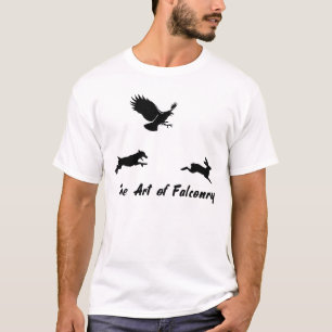 Camiseta Jack Russel e falcoaria