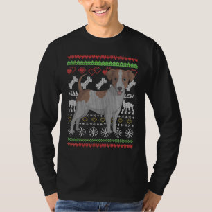 Camiseta Jack Russell Cachorro Papai Noel Patinho de Natal