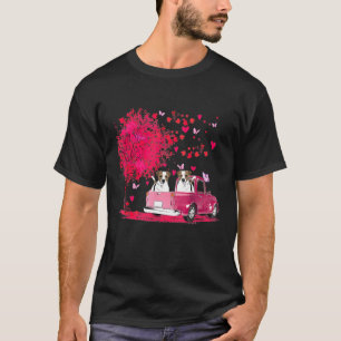 Camiseta Jack Russell Casal Caminhão Feliz Dia dos Namorado