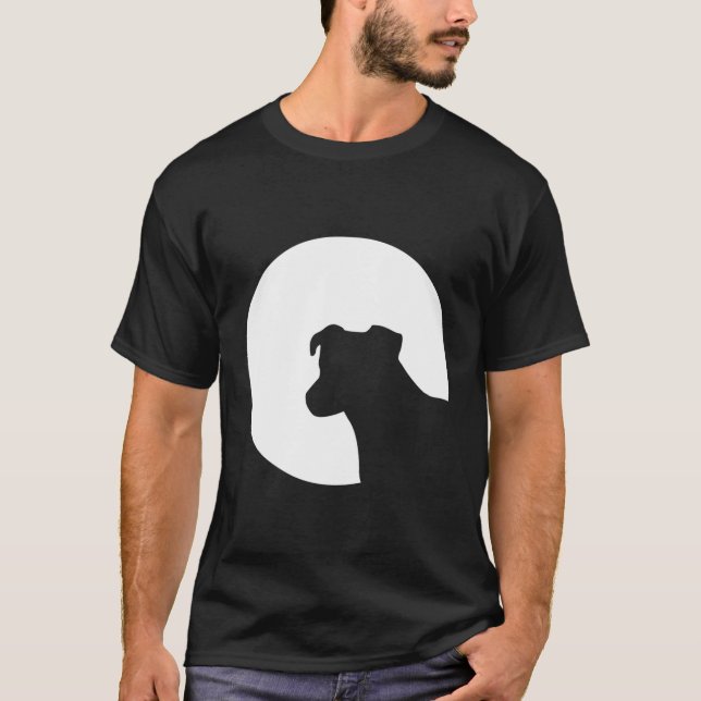 Camiseta Jack Russell Moon (Frente)