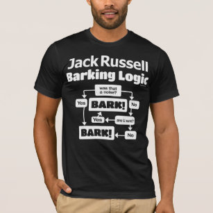 Camiseta Jack Russell Terrier Barking Logic