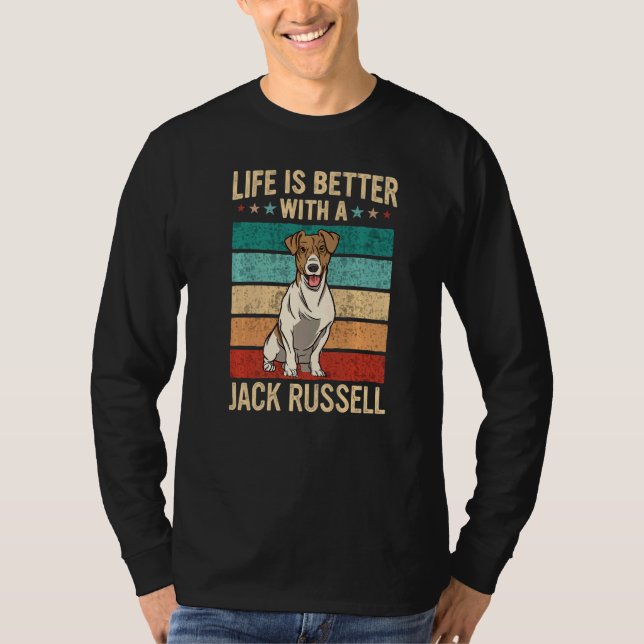 Camiseta Jack Russell Terrier Dog  2 (Frente)