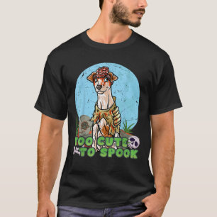 Camiseta Jack Russell Terrier Happy Halloween Figurume Zomb