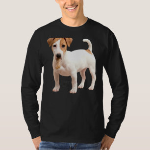 Camiseta Jack Russell Terrier Mãe Pai Mulheres Homens Crian