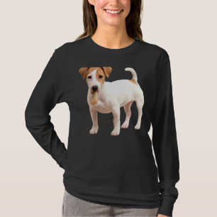 Camiseta Jack Russell Terrier Mãe Pai Mulheres Homens Crian