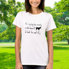 Camiseta Jack Russell Terrier Meu Cachorro  Ansiedade Lata 