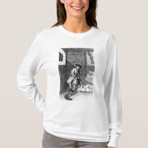Camiseta Jack Shepperd na prisão de Newgate, 1724