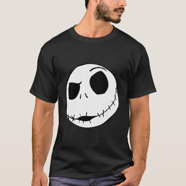 Camiseta Jack Skellington Face (Frente)
